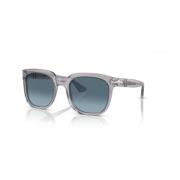 Persol Stiliga Solglasögon med Unik Design Gray, Unisex