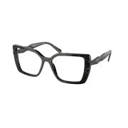 Prada Stiliga Zv-19D1O1 Solglasögon Black, Unisex