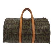 Louis Vuitton Vintage Pre-owned Canvas louis-vuitton-vskor Brown, Dam