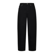 Alexander McQueen Svarta Jeans Stilfull Mode Black, Herr