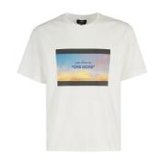 A.p.c. Boxy Leo T-Shirt White, Herr