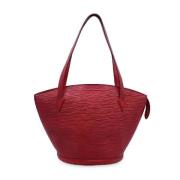 Louis Vuitton Vintage Pre-owned Laeder louis-vuitton-vskor Red, Dam