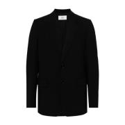 Ami Paris Single Breasted Blazer Black, Herr