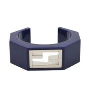 Fendi Vintage Pre-owned Metall armband Gray, Dam