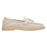 Estro Kvinnors Kräm Beige Tassel Loafers gjorda av Velour Er00114716 B...