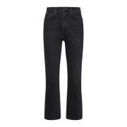 Agolde Snygga Denim Jeans Black, Dam