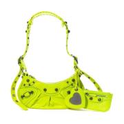 Balenciaga Neon Gul Axelväska Le Cagole Yellow, Dam