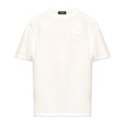 Dsquared2 T-shirt med logotyp White, Herr