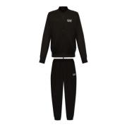 Emporio Armani EA7 Set: Hoodie och Byxor Black, Herr