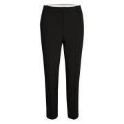 Part Two Klassiska Clic Fit Urban Byxor Black, Dam