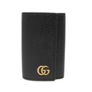 Gucci Vintage Pre-owned Laeder nyckelhllare Black, Dam