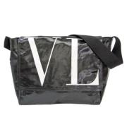 Valentino Vintage Pre-owned Laeder crossbodyvskor Black, Dam