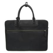 Coach Pre-owned Pre-owned Canvas handvskor Black, Herr