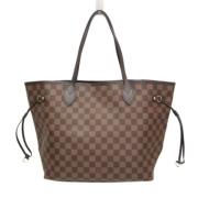 Louis Vuitton Vintage Pre-owned Tyg axelremsvskor Brown, Dam