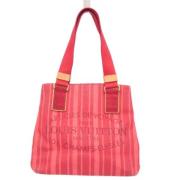 Louis Vuitton Vintage Pre-owned Canvas totevskor Red, Dam