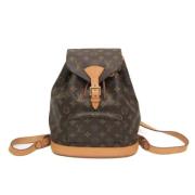 Louis Vuitton Vintage Pre-owned Canvas ryggsckar Brown, Dam