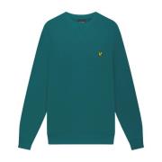 Lyle & Scott Grön Crew Neck Sweatshirt Green, Herr