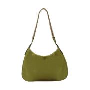 Prada Vintage Pre-owned Nylon prada-vskor Green, Dam