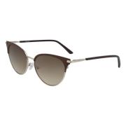 Calvin Klein Brun Matt Guld Solglasögon Ck19309S-200 Brown, Dam