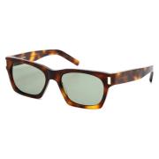 Saint Laurent Grön Havana Solglasögon SL 402-003 Brown, Unisex