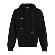 Ambush Svart Bomull Hoodie Sweatshirt Ss23 Black, Herr