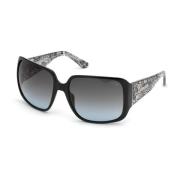 Guess Stiliga solglasögon med gradient röklins Black, Dam