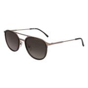 Lacoste Mode Solglasögon Brun Gradient Linser Brown, Unisex