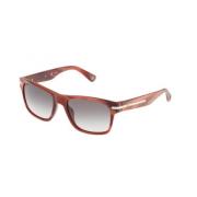 Loewe Brun Mönstrad Solglasögon Slw893-0Nks Brown, Unisex