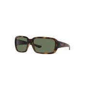 Ray-Ban Junior Solglasögon Mörkgrön Havana Stil Brown, Unisex