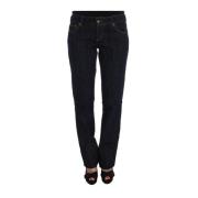 Roberto Cavalli Straight Jeans Blue, Dam