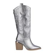 ALMA EN PENA Dam Cowboy Boot Häl Gray, Dam