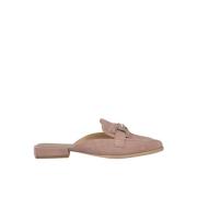 Alma EN Pena Stirrup Rhinestone Mules Pink, Dam