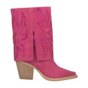 Alma EN Pena Blank Hälad Kvinnors Gaiter Boot Pink, Dam