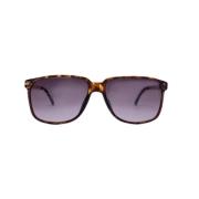 Dior Vintage Pre-owned Metall solglasgon Brown, Dam