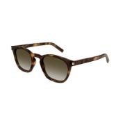 Saint Laurent Klassiska Havana Brun Solglasögon SL 28 Brown, Dam