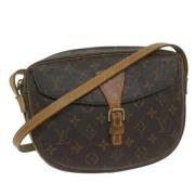 Louis Vuitton Vintage Pre-owned Canvas axelremsvskor Brown, Dam