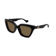 Gucci Transparenta Solglasögon Gg1542S Black, Dam