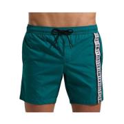 Bikkembergs Grön Sidologo Badshorts Green, Herr