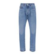 Versace Klassiska Denim Jeans för Vardagsbruk Blue, Herr