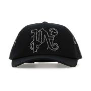 Palm Angels Klassisk Svart Bomull Baseballkeps Black, Herr