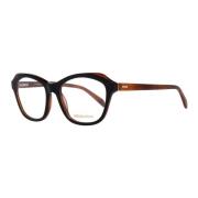 Emilio Pucci Svart Plast Cat Eye Optiska Ramar Multicolor, Dam