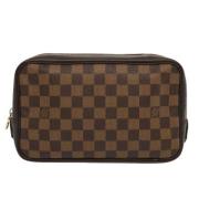 Louis Vuitton Vintage Pre-owned Canvas kuvertvskor Brown, Dam