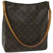 Louis Vuitton Vintage Pre-owned Canvas handvskor Brown, Dam