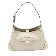 Gucci Vintage Pre-owned Laeder handvskor White, Dam