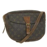 Louis Vuitton Vintage Pre-owned Canvas axelremsvskor Brown, Dam