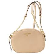 Michael Kors Pre-owned Pre-owned Laeder axelremsvskor Beige, Dam