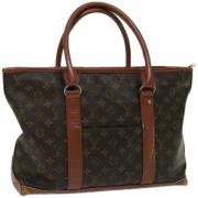 Louis Vuitton Vintage Pre-owned Canvas axelremsvskor Brown, Dam