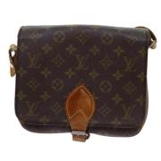 Louis Vuitton Vintage Pre-owned Canvas louis-vuitton-vskor Brown, Dam