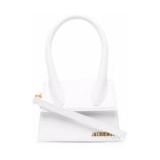 Jacquemus Le Chiquito Vit Topphandtagväska White, Dam