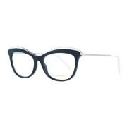 Emilio Pucci Svarta Cat Eye Optiska Ramar Black, Dam